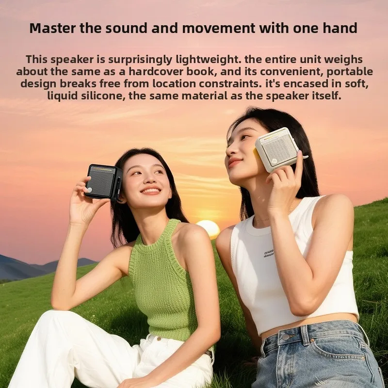 SHIDU P13 mini Portable Speaker with High Volume, Subwoofer, Small High-Quality Outdoor HiFi Bluetooth Speaker