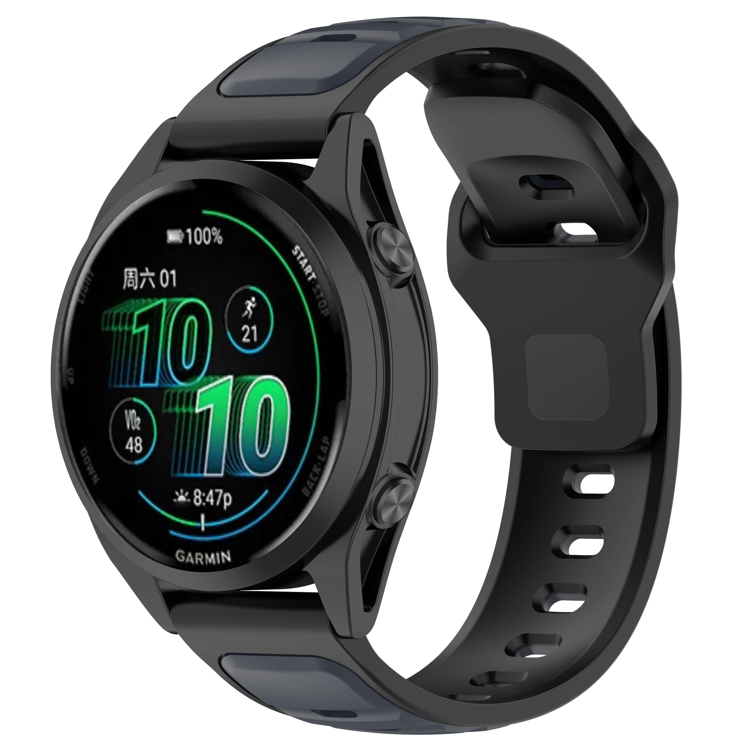 20 22 mm Silikonarmband für Polar Vantage V3 M2/M Grit X Pro Titan Sportarmband für Polar Ignite 3 2 Unite Pacer Band Armband – Detail 23