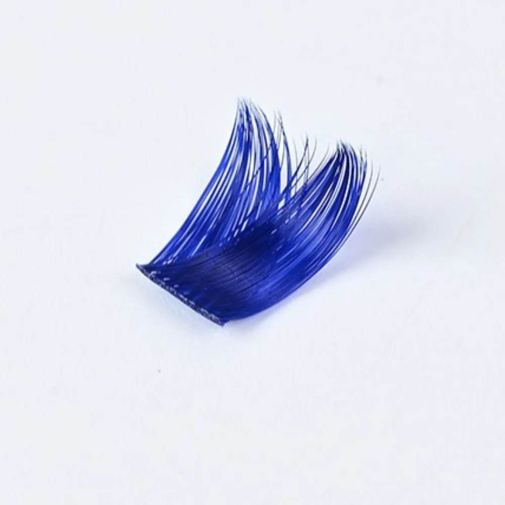 60 stks Mix Kleur Piekerige Spikes Manga Wimpers Zachte Krul Individuele Valse Wimpers Huidvriendelijke Make Up DIY Cluster Wimpers Party