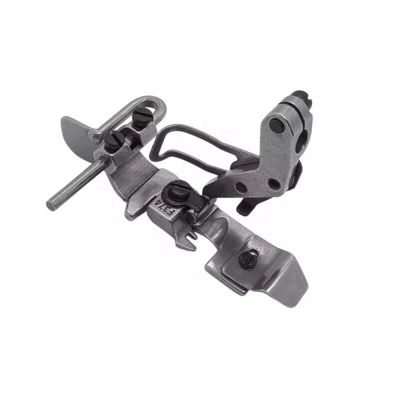 بيغاسوس EX3200 EX5200 988 800 جاك 798 E4 C4 C5 ماكينة خياطة الأوفرلوك الصناعية عالية عرقوب 4 موضوع دليل الأوسط قطعة قدم الضغط في ماكينة الخياطة