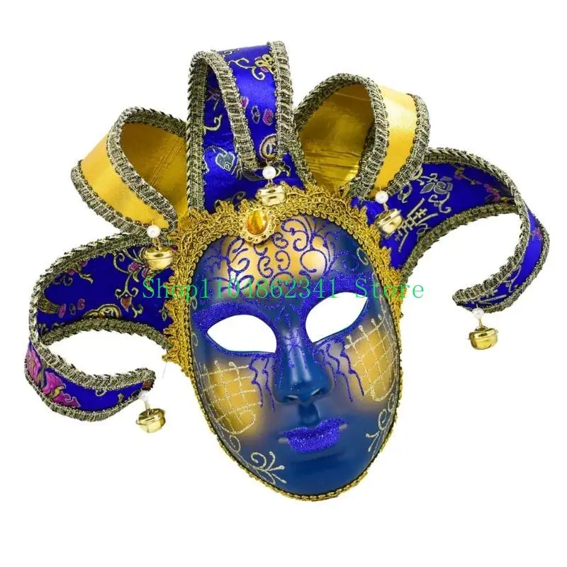 5ASD Halloween Mask Carnivals Mask Maskerade Mask Mask Mask Mask Mardi Gras Mask Comedy Mask for Party