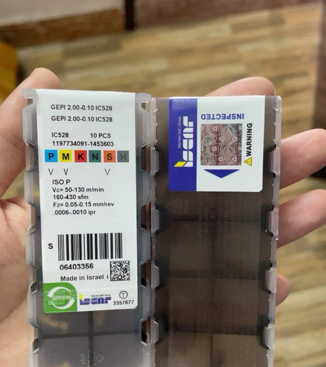 

Hard alloy cutting blades GEPI2.00-0.10 IC528