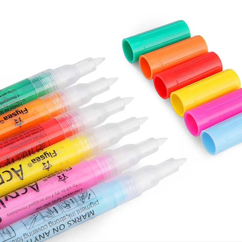 Bright Color Covering Power Sunscreen Waterproof Color Changing Pen Ink Pen Golf Club Pen Acrylic Painter