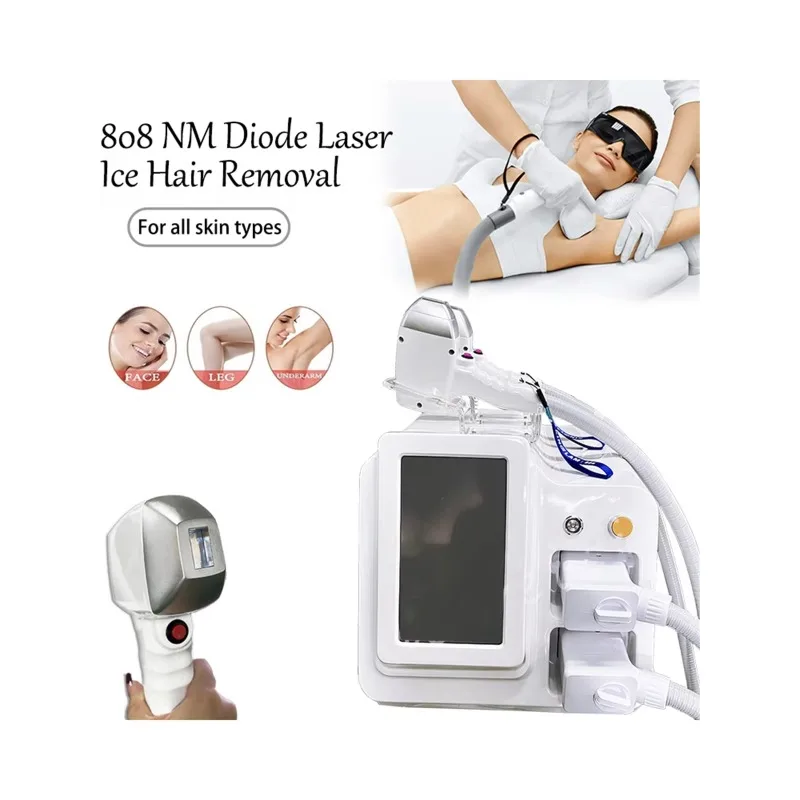 2026 4000W Diode Hair Removal Machine 808Nm Three Wavelengths Beauty Salon Use German Technology Hair Removal Bar