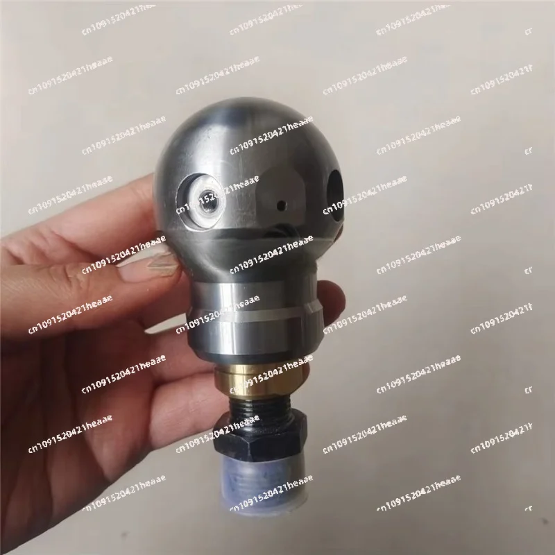 Suitable for Stainless Steel Ceramic Nozzle High Pressure Cleaning Rotary Mine Nozzle Pipeline Unclogging Internal Thread G3/8 "