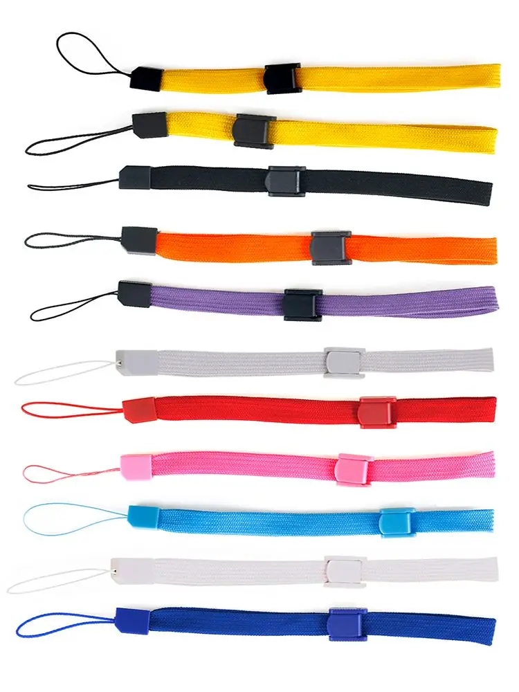 Dragonne de poignet réglable pour téléphone et appareil photo, 1 pièce, lanière USB pour Wii U PSV PSP PS4 Switch GBC pour manette de jeu