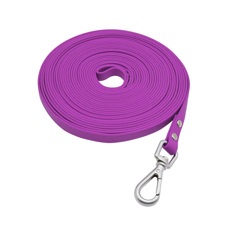 Correas de PVC para entrenamiento de mascotas, fรกcil de limpiar, cuerda de tracciรณn para perros pequeรฑos, medianos, grandes, accesorios impermeables