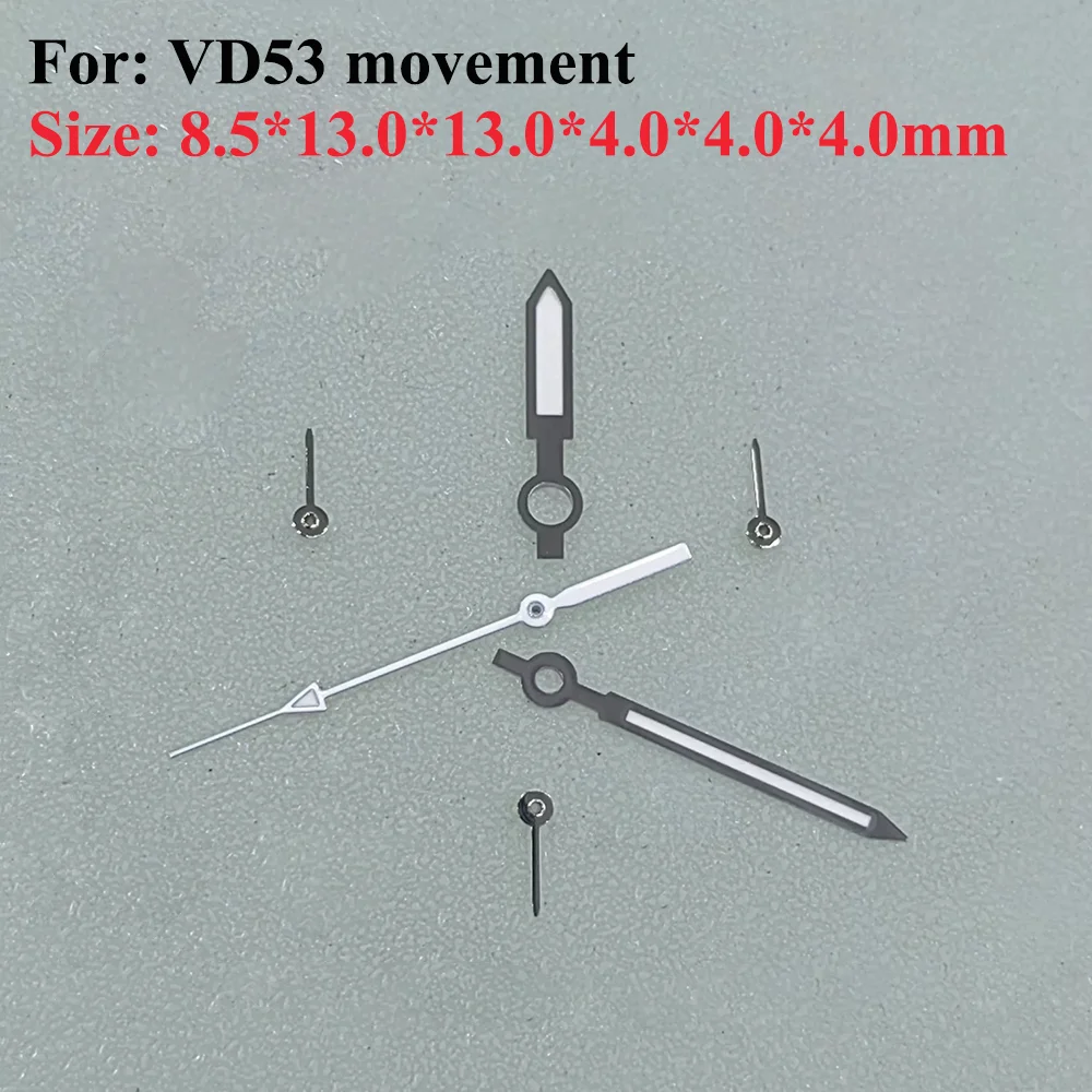 

Watch Accessories Watch Hands Suitable for VD53 Quartz Movement Watch Repair Parts Six-hand Watch Pointers