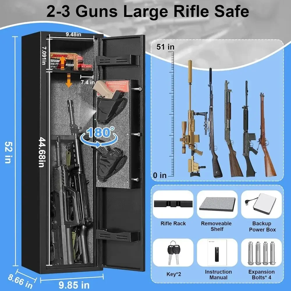 Dual Alarm Shotguns, Pistols, and Rifles for Home Security