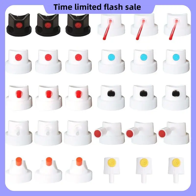

A40T 30PCS Spraypaint Caps & Nozzles Kit For Female Cans,Spray Can Nozzle Artist-Grade Spraycontrol Kit