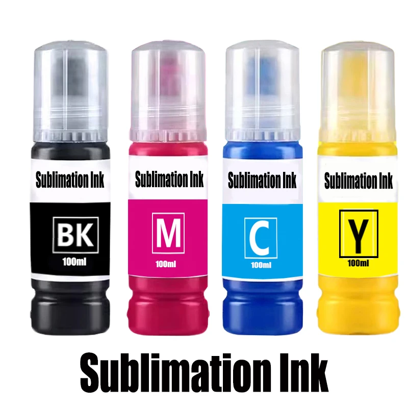 

100ml Sublimation Ink Cartridge for Epson ET-2720 ET-2760 4700 4760 1500 WF3620 WF3640 WF7610 WF7620 WF7710 WF7720 F500 Printer