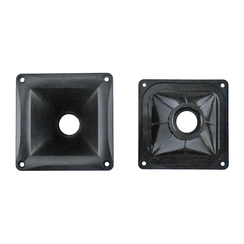 GHXAMP 4.5 بوصة 115 مللي متر * 115 مللي متر مكبر الصوت القرن سائق رئيس 34 مللي متر محلية الصنع المتكلم البلاستيك ABS شل اكسسوارات محول 2 قطعة