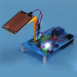 Physics STEM Technology Gadget Kids Science Toys Rain Alarm Educational Toys for Children DIY Craft Toy