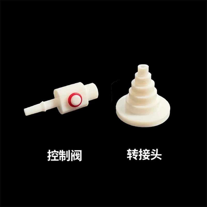 2PCS Polytetrafluoroethylene SPE column adapter extraction column universal adapter adapter PTFE control valve chromatography