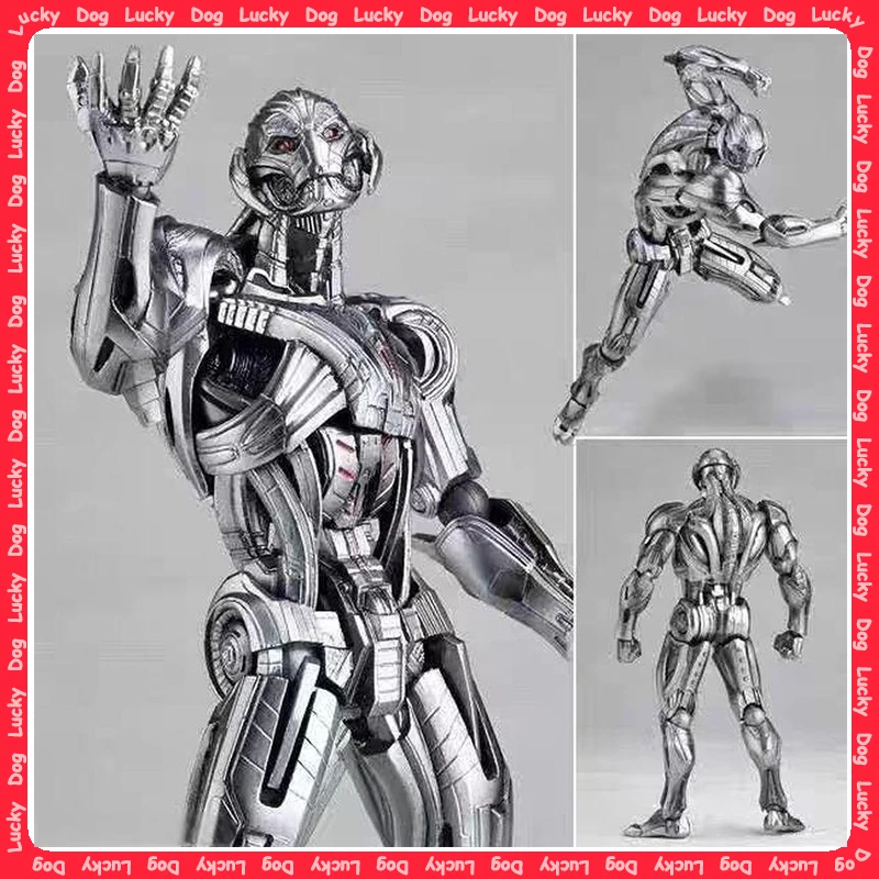 

16cm Ultron Action Figure Kaiyodo Amazing Avengers Anime Figurine Pvc Models Customized Gifts Soilder Statue Collectible Gifts