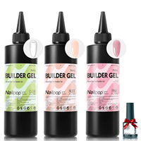 Nailpop Professional Multi-Functional Nail Building Gel For Fast Extension Nail Apex False Nail Tips Strengthener 250/15ml