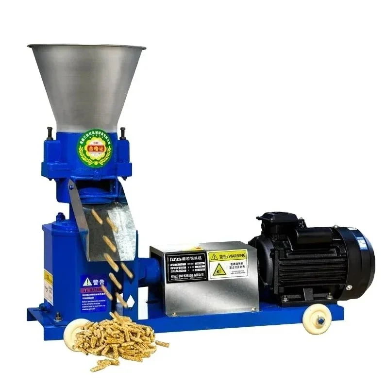 100kg~150kg/h   Poultry pellet machine  birds rabbits cattle cow sheep feed pellet machine