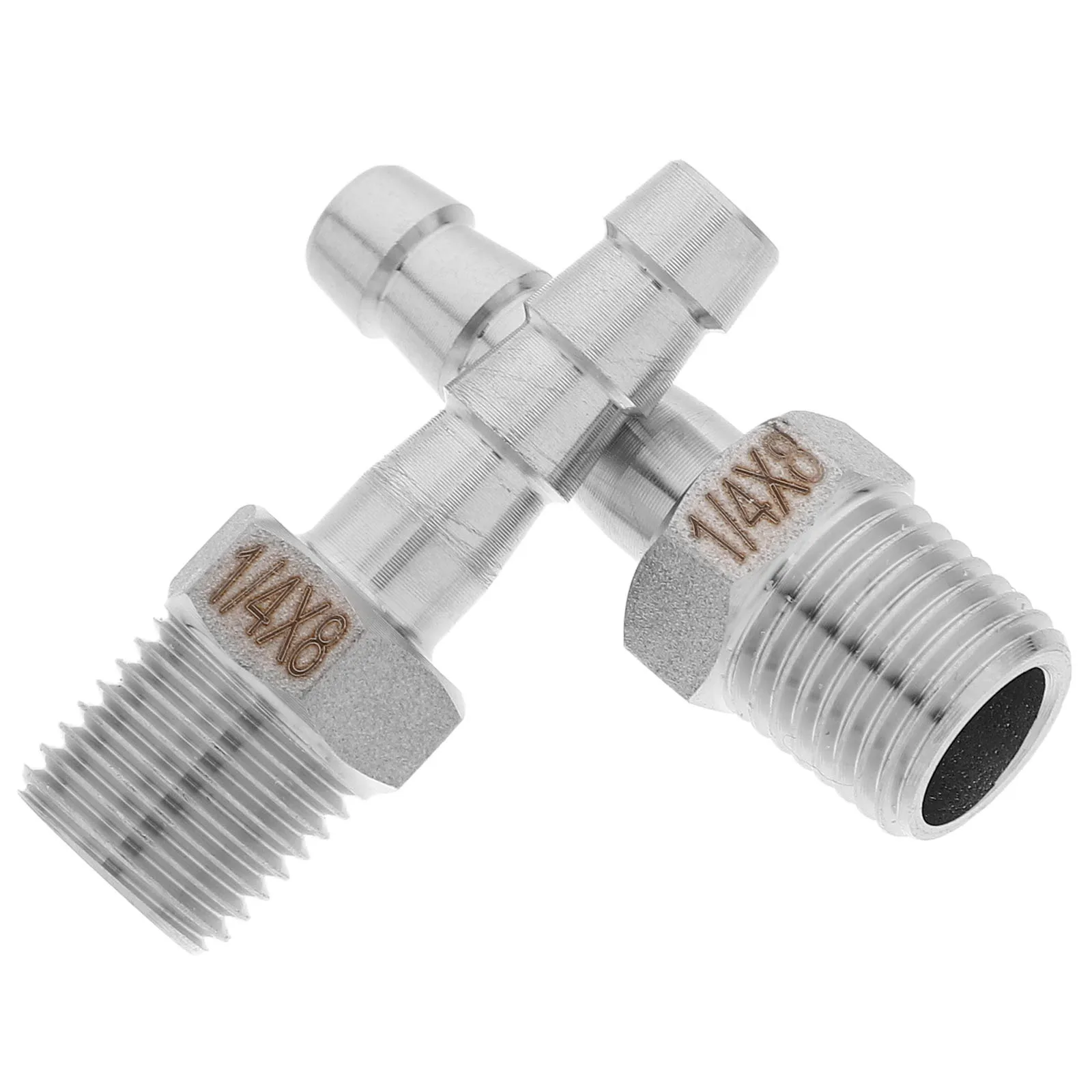 

2 Pcs Air Hose Fittings Barb Connectors Vacuum Home Brewing Pipeline Accessories Barbed