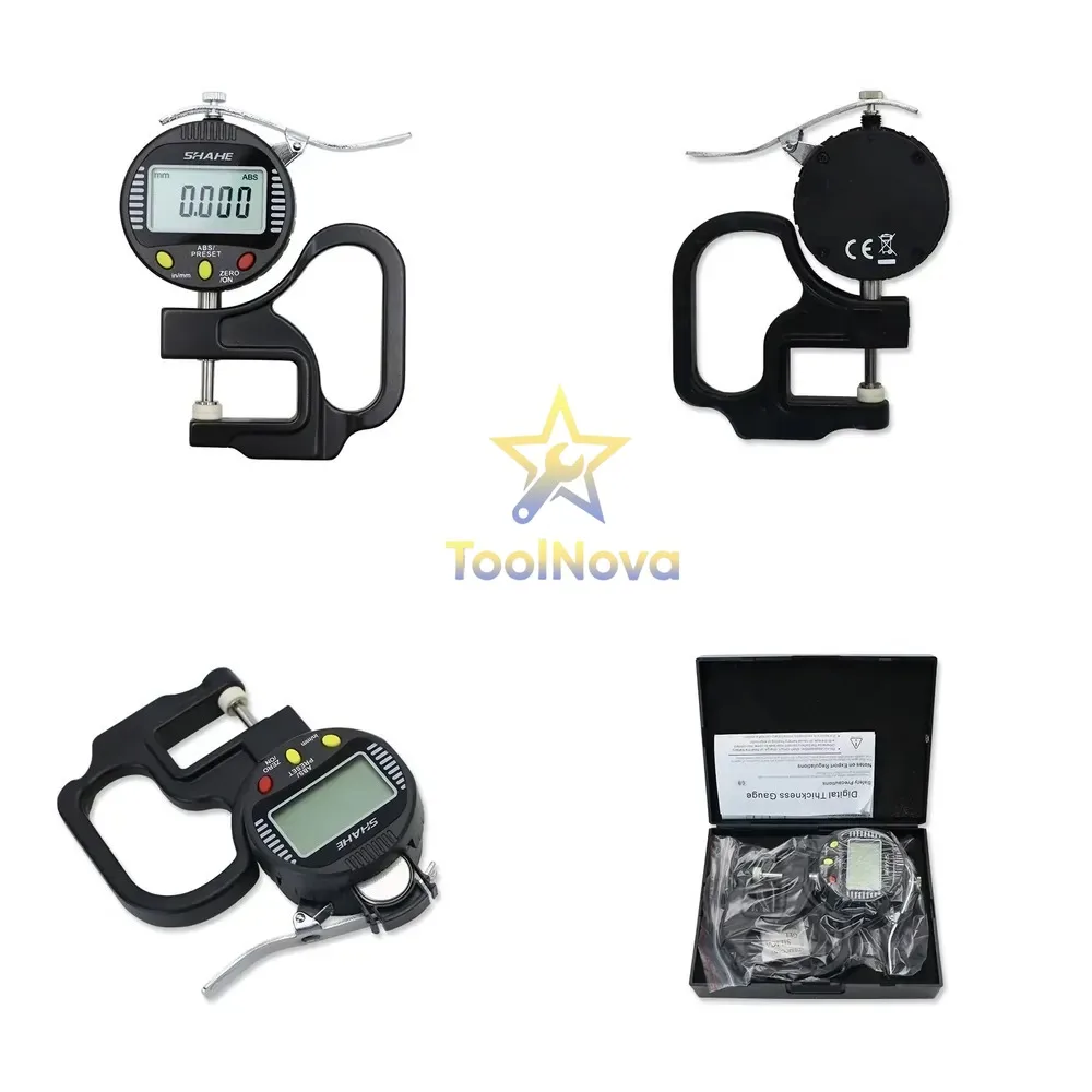 0-10 mm 0.001 mm High Resolution Digital Thickness Gauge Glass Thickness Gauge Metal Thickness Gauge