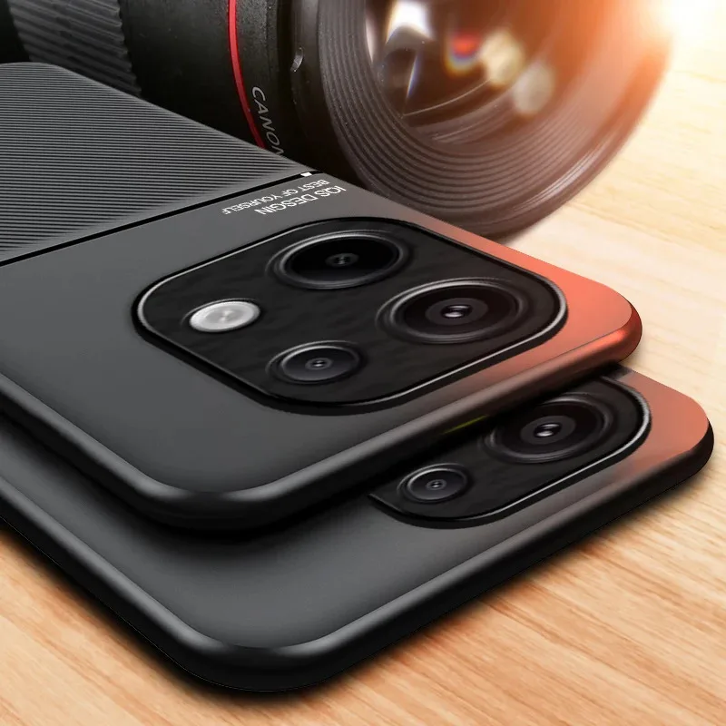 For Redmi Note 13 Pro Plus Slim Lightweight Magnetic Case RedmiNote 12 11 10 9 Pro 12s 11s 10s 9s Phone Accessories Full Wrapped