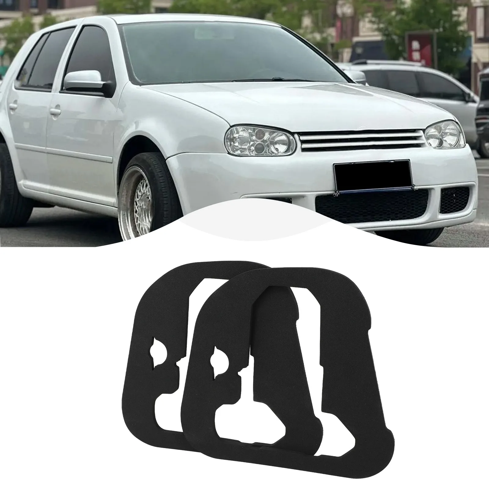 Gasket For Car Lights Car Light Seals As Shown Tail Light Gasket Set 2 Piece Set Direct Replacement For MK4 Model