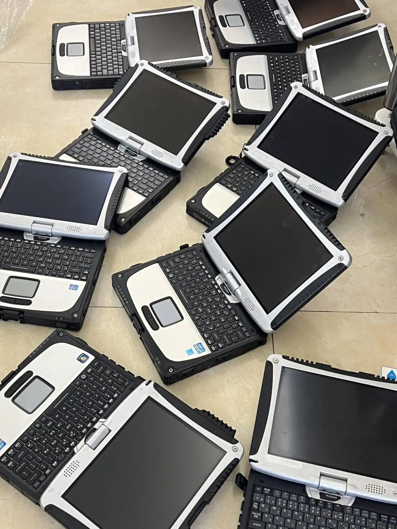 

2026 горячее! Для ноутбука CF19 Panasonic Toughbook CF-19 i5 CPU RAM 8G Компьютер HDD/SSD высокопроизводительный трехпроцессорный компьютер