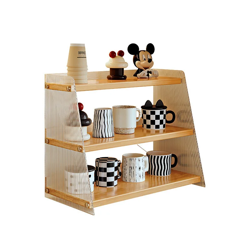 

Desktop cup storage rack, coffee cup water cup dining table countertop rack
