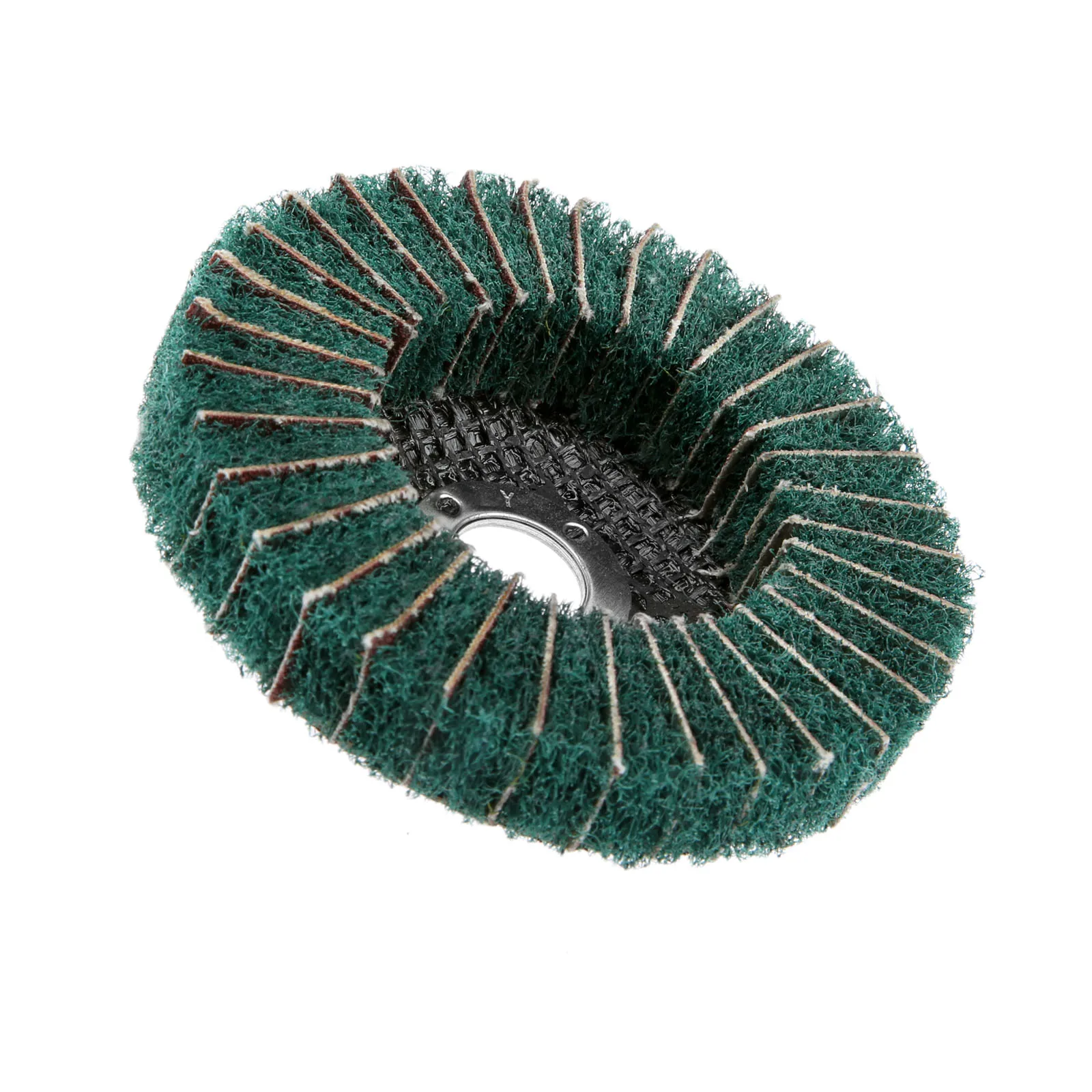 DRELD 1 Pc Dremel akcesoria niebieski 100mm 4 "z włókna nylonowego Flap polerowanie ściernica płyty dla szlifierka kątowa narzędzia do polerowania