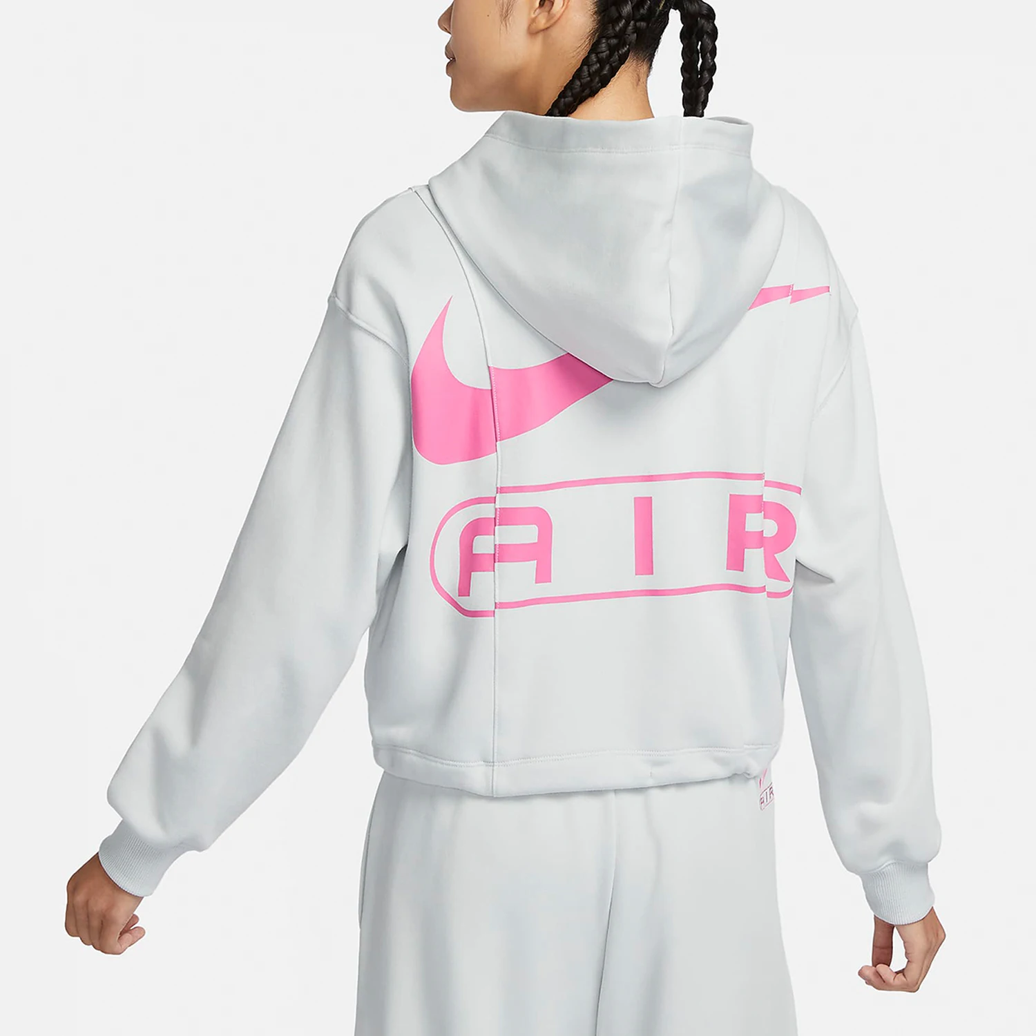 Nike genuine Oversize style new women's open top hooded jacket FN1895-025