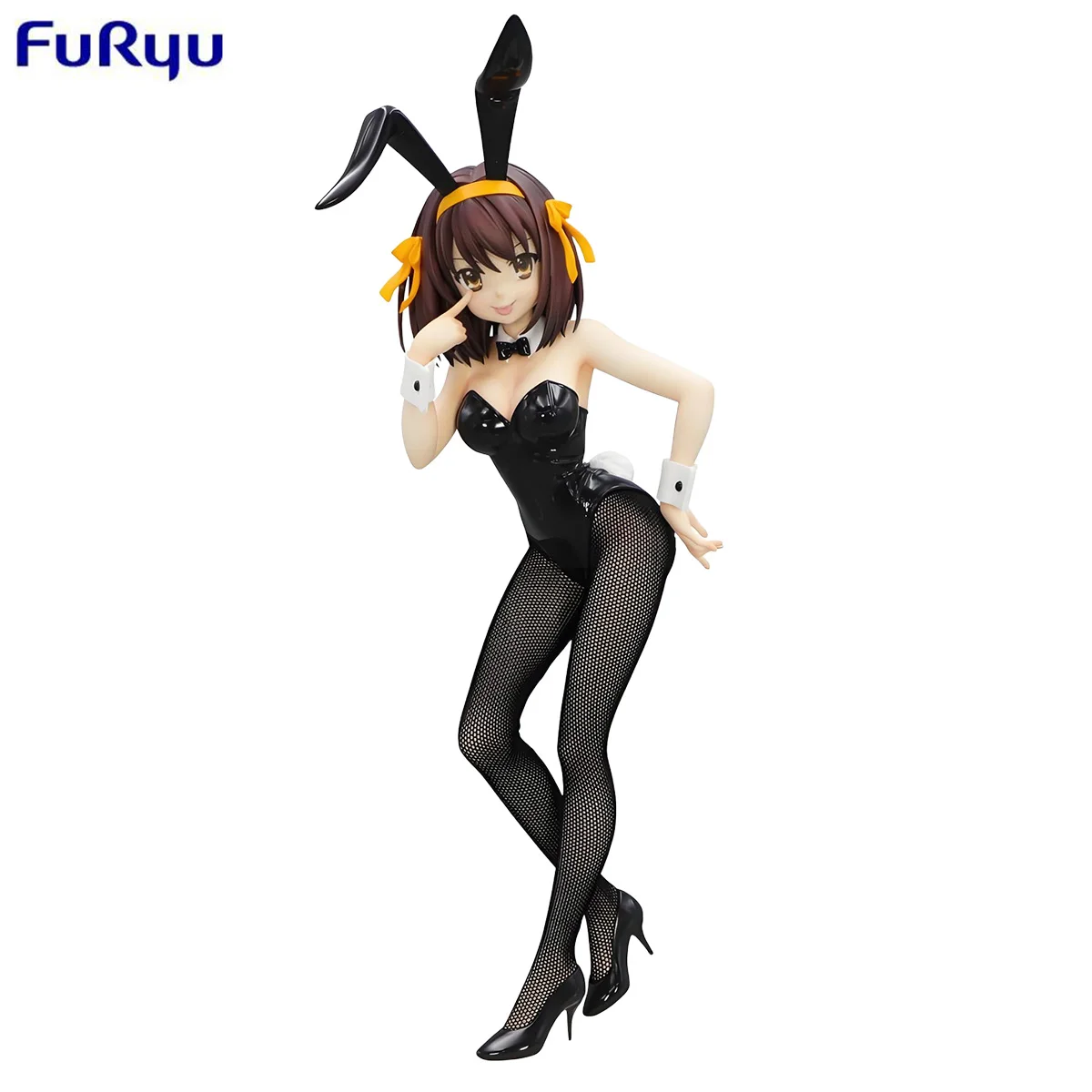 

В наличии оригинальные Furyu Меланхолия из Харухи Сузуміya BiCute Bunnies -H сегмент Сузумія 26 см ПВХ аниме фигурку игрушки