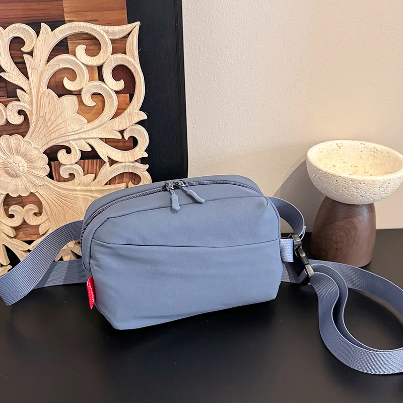 Neue Nylon-Brusttaschen, Bananentasche für Damen, Sling-Crossbody-Gürteltasche, Unisex-Hüfttasche, lässige Bauchtasche, hochwertige Gürteltasche – Detail 12