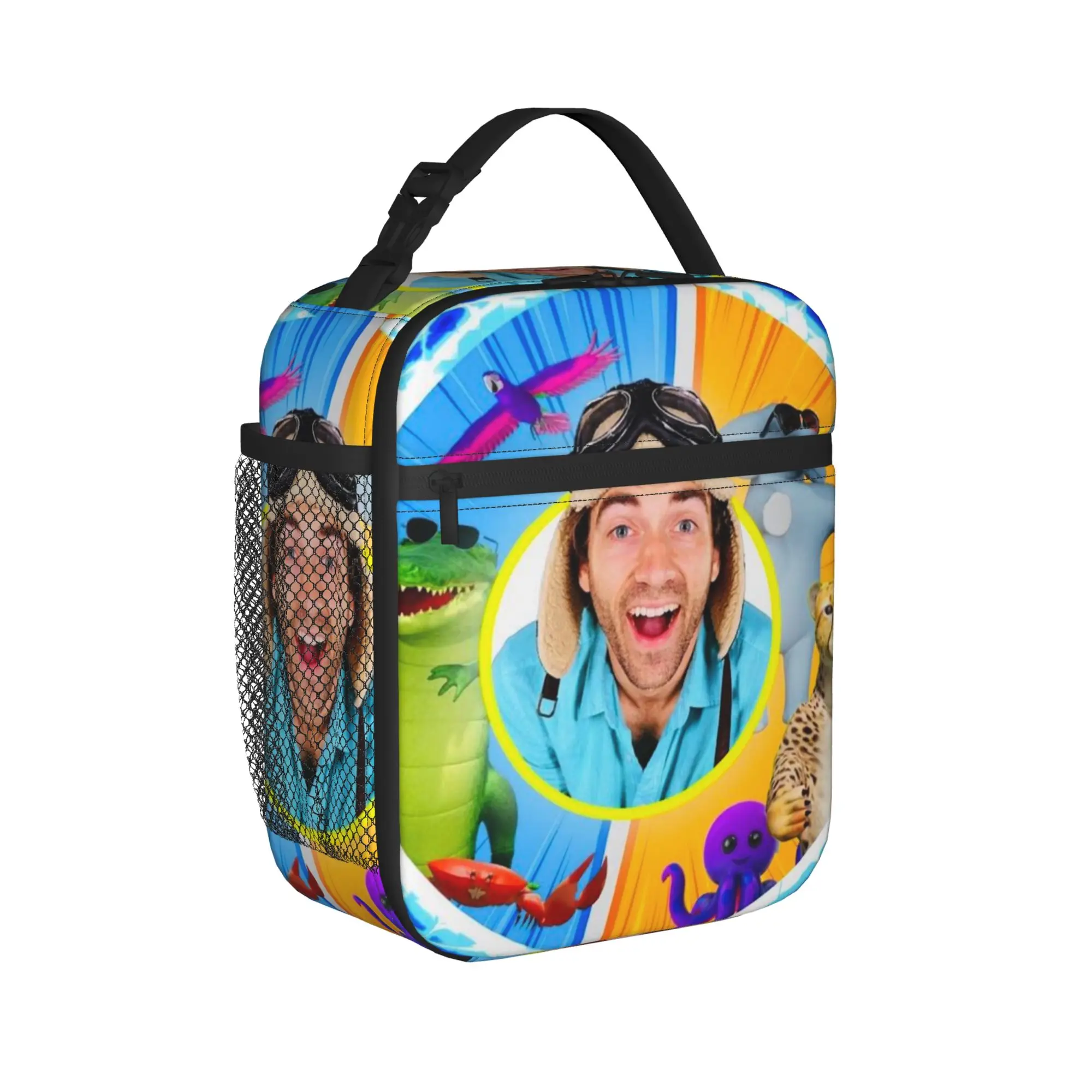 Danny Go Dance Song Insulated Lunch Bag for Men Women  Storage Food Box Reusable Thermal Cooler Lunch Box For Travel