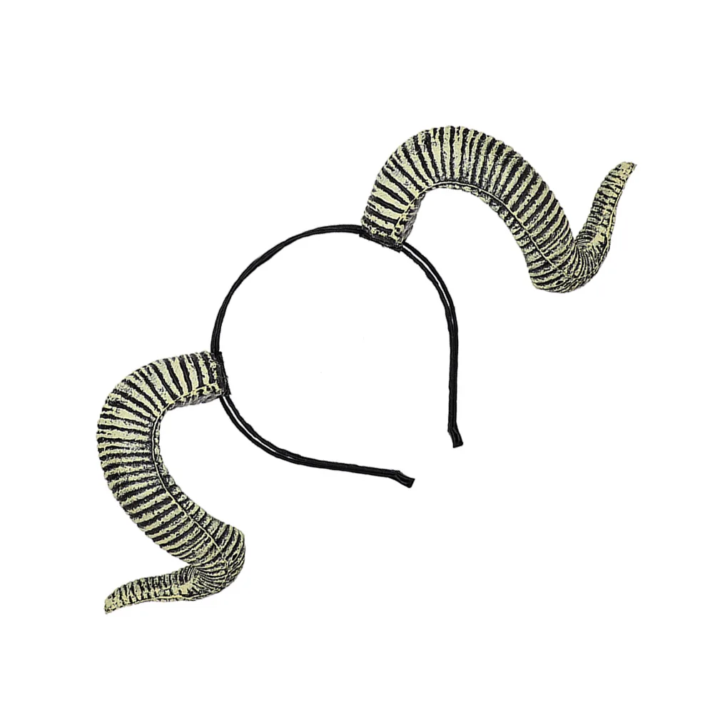 Diadema con garra de Halloween, accesorios góticos para el cabello, diademas para hombre Croissant