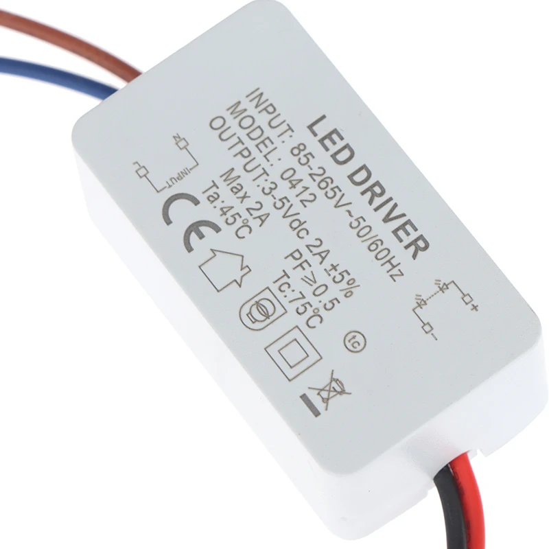 DC 5V Transformer Switch 1PC 5W 10W LED Power Supply Small Driver 1A 2A Output Current CCTV Adapter for AC110V-220V LED Lighting
