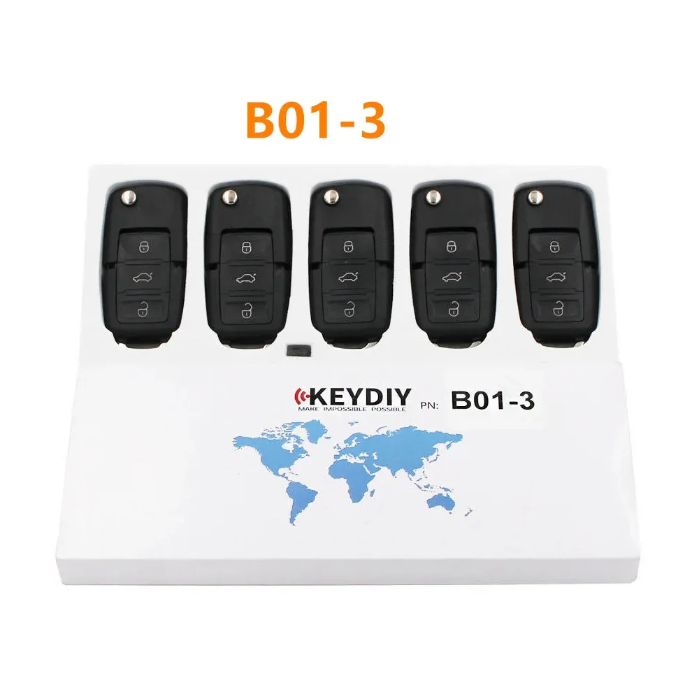 

5pcs/lot Keydiy universal KD remote key B01 B01-2 B01-3 for KD300 and KD900 URG200 to produce any model remote 3 button