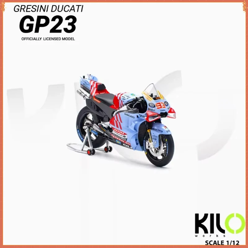 

KILO works 1/12 Scale GP24 GP23 Motorcycle Cast Alloy Model Ornament Souvenir Display Collection Hobby Gift