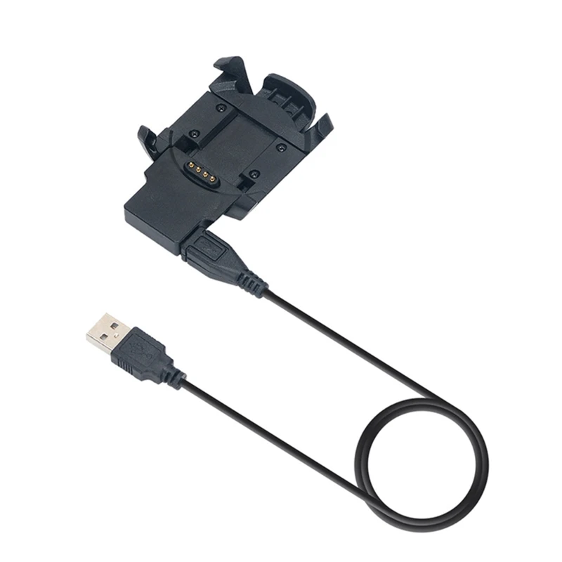 محول الطاقة لـ Fenix 3/for HR Quatix 3 USB سلك شحن حوض كابل قوس حامل عقد انخفاض الشحن