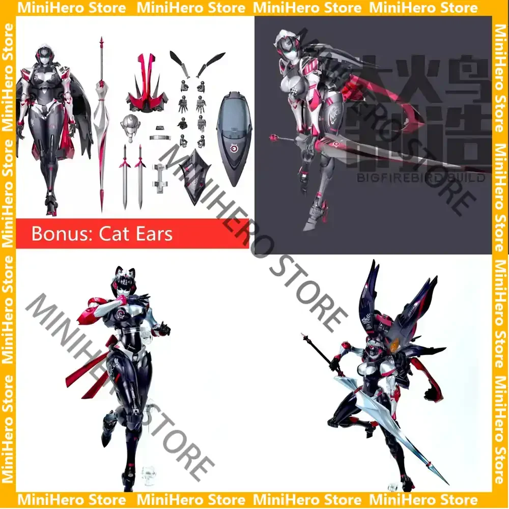 

В наличии: Оригинальная модель BigFirebird EX-01PLUS Arcee Alloy, масштаб 1/12, фигурка мобильного костюма для девочек