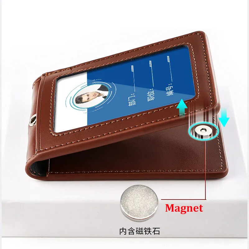 ผู้ที่ใส่บัตรใส่ตราบัตรประจำตั - Leatherworker Name บทวิจารณ์และราคา
