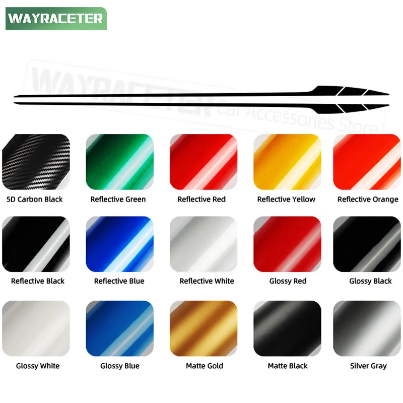 2 قطعة الباب الجانب المشارب تنورة ملصق فينيل لسيارات BMW 5 سلسلة 2024 2025 G60 530 520d G61 بجولة M60 i5 M الأداء الملحقات #3