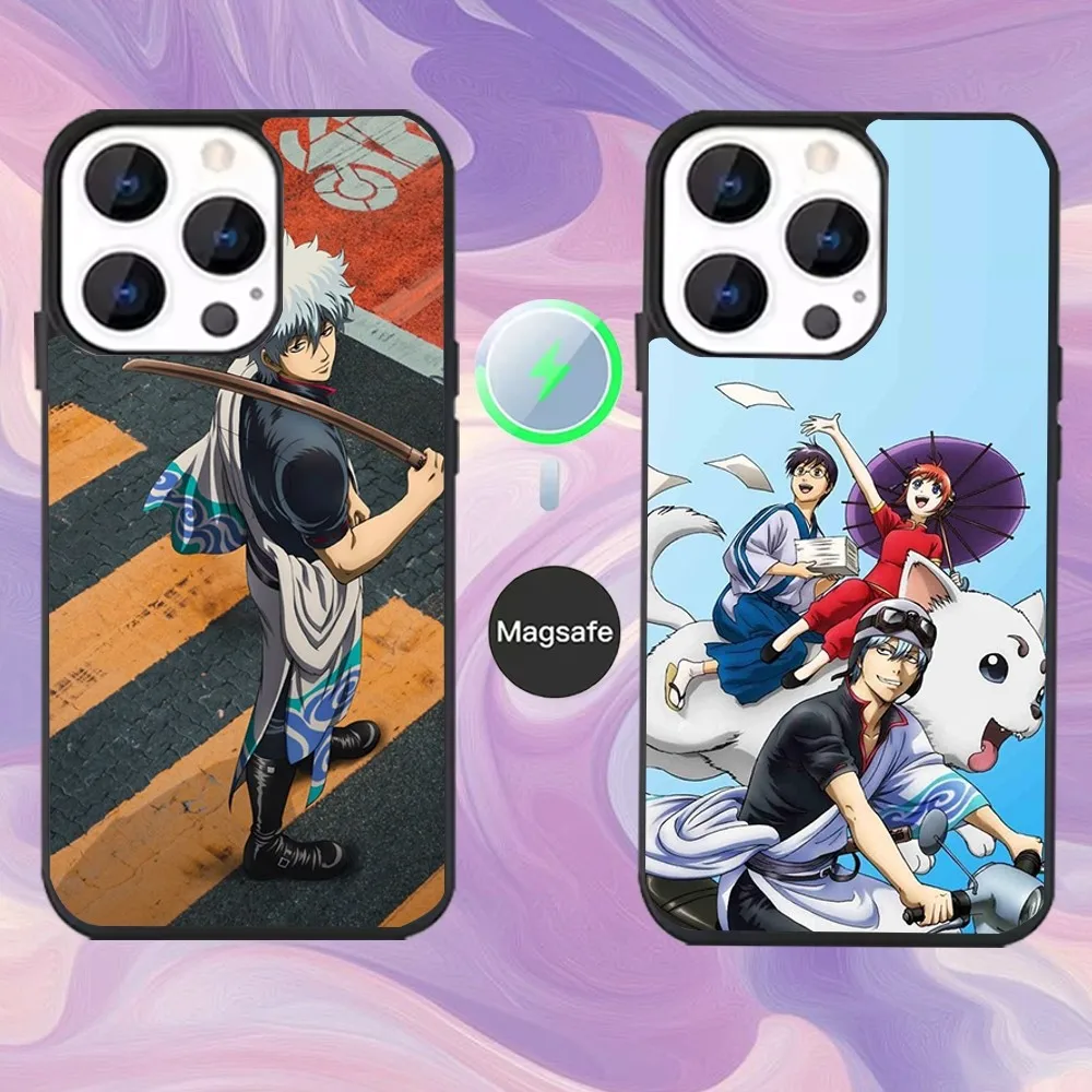 

Anime G-GinTama Phone Case For iPhone 16,15,14,13,12,11,Pro,Max,Plus,Mini,Magsafe,Magnetic Wireless Charging Case
