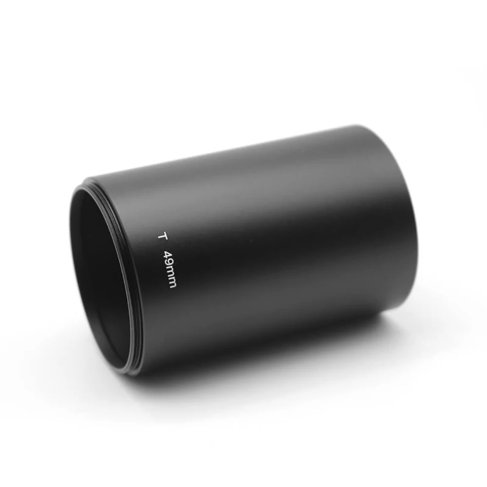 LinGo CameraLensHood Metal Telephoto Lens 49 52 55 58 62 67 72 77 82 86 105mm Screw-in For Canon/Nikon/Sony/Leica Telephoto Lens