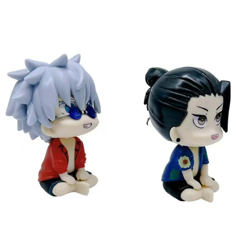 Jujutsu Kaisen Animation Game Peripheral Toys Anime Action Movable Model Gojo Megumi Yuji Nendoroid Figures Ornament Collection