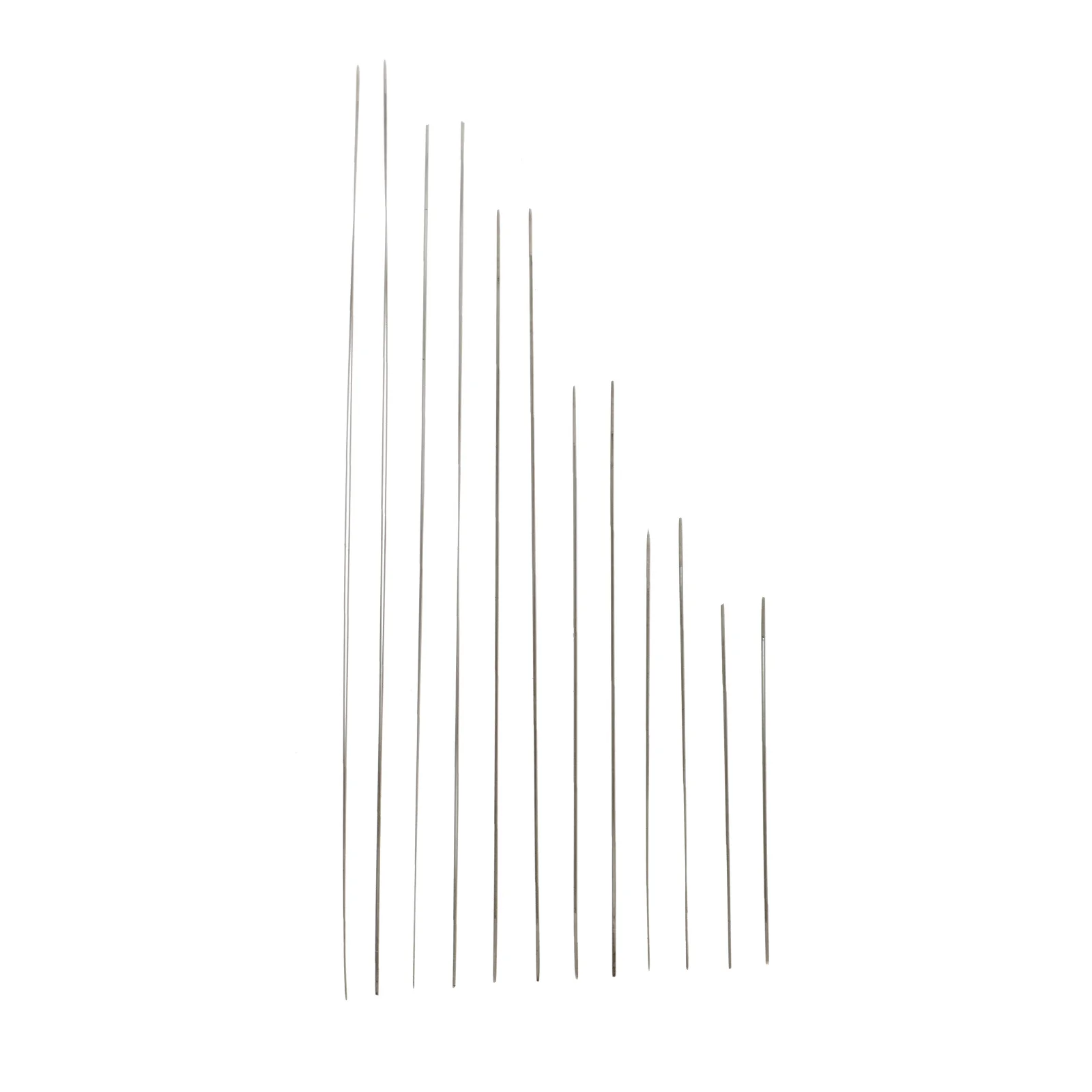 

12 Pcs Eye Beading Needles Diy Stitching Embroidery Opening Embroidery Needle Needle Set For Beads Threading Accessories