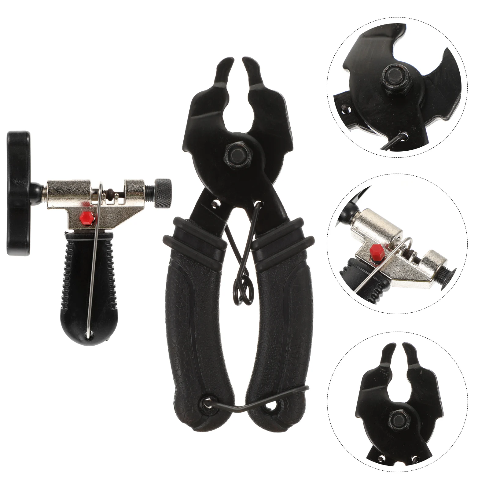 

2 Pcs Bike Chain Tool Stainless Steel Link Chain Pliers Quick Removal Joining Connector Rivet Extractor Peg Out