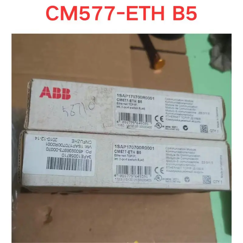 

Совершенно новый оригинальный модуль связи CM577-ETH B5 ABB