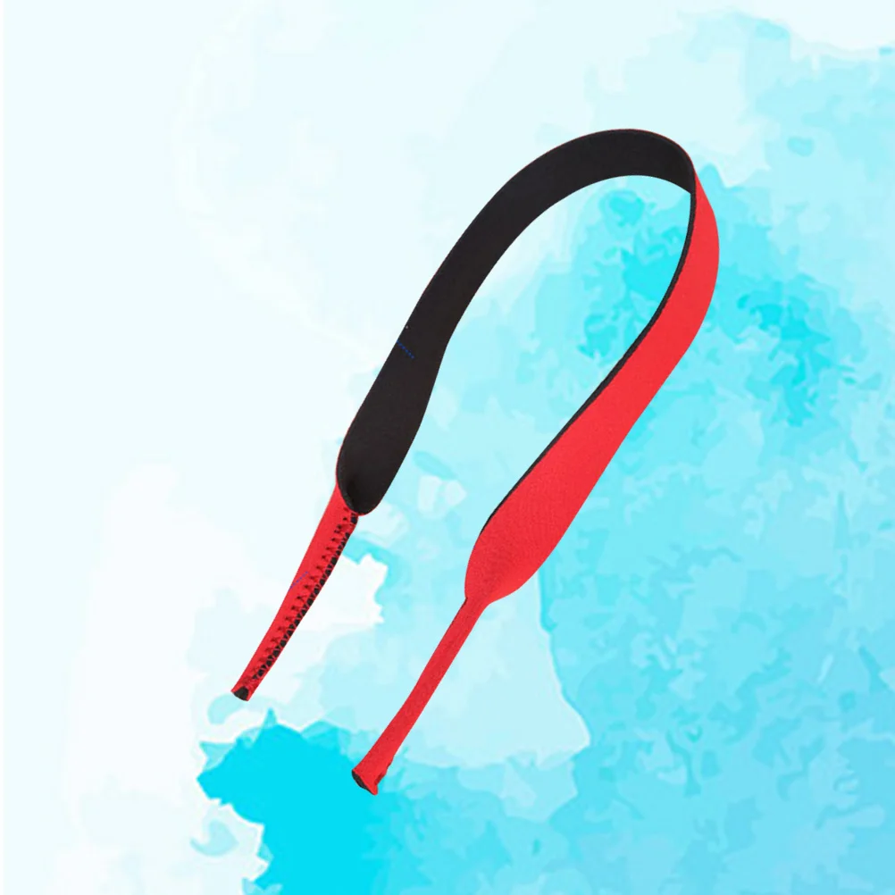 

Swimming Goggle Holder Universal Eyeglasses Lanyard Cord for Sunglasses Reading Glasses Adjustable Retainer Strap Red