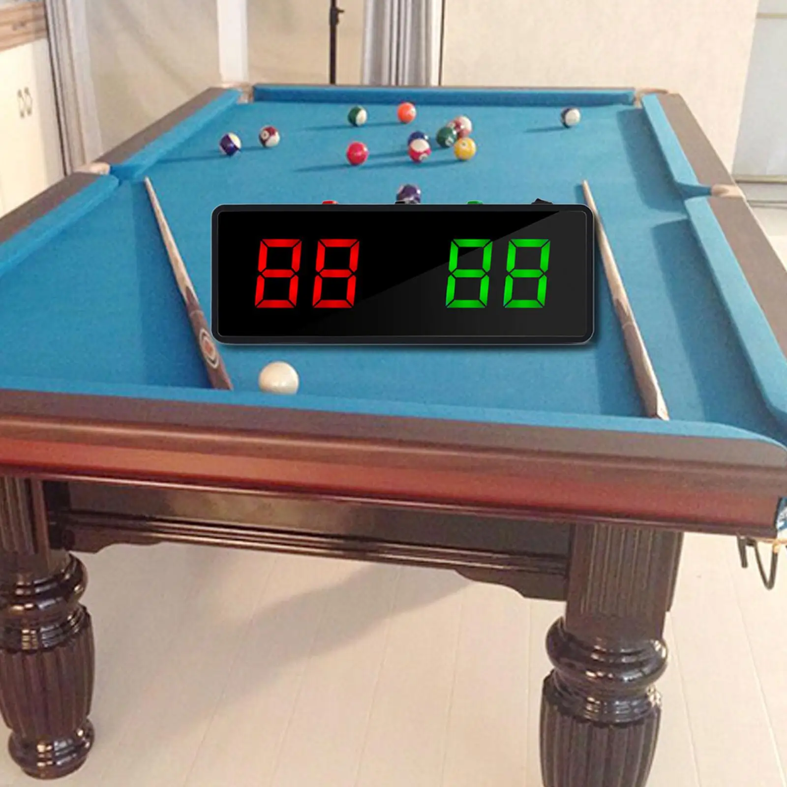 

Электронный счетчик очков, легкий, прочный, из АБС-пластика, с четким дисплеем, перезаряжаемый, для бильярдных мероприятий