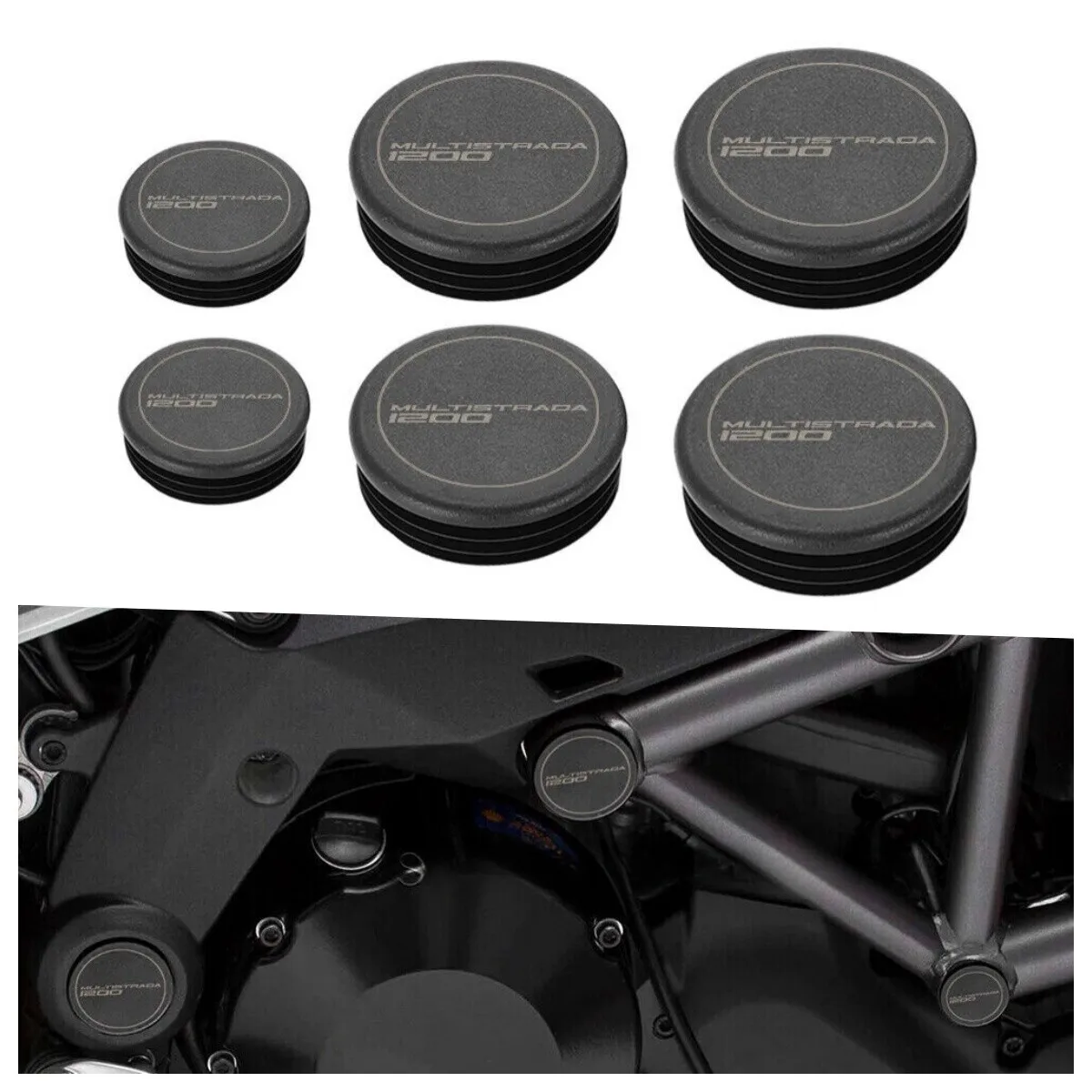 

Для Ducati Multistrada 1200 S заглушки для отверстий в раме мотоцикла 2010-2014