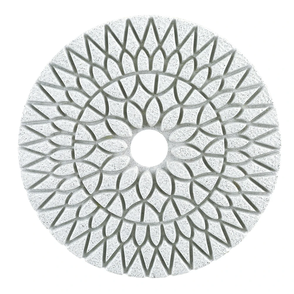 Stone Restoration Stone Polishing Three Step Polishing Process Polishing Pad 4 Inch 100mm Diameter No Burning Or Staining